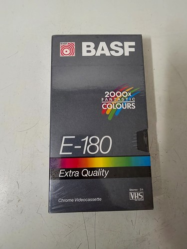 Cassette vhs vierge neuf - cassette,