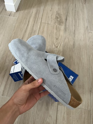Birkenstock boston grise - birkenstock,