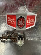 Vintage Coors Beer Lighted Table Sign