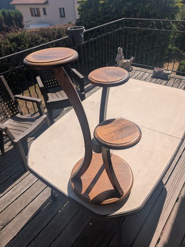 Porte plantes bois - bois, 3
