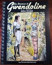 les aventures gwendoline john willie bande dessinée occasion en excellent état