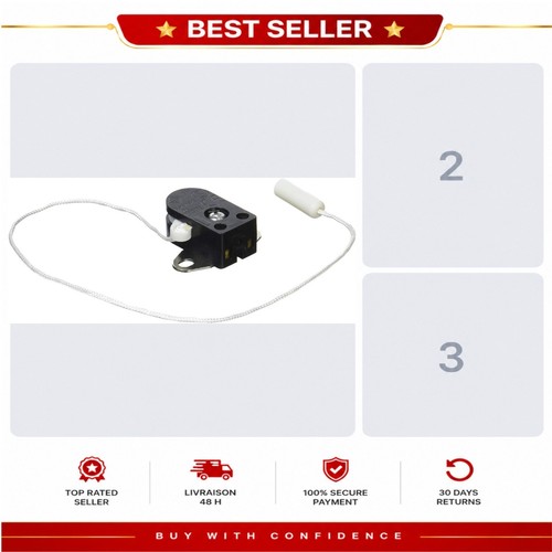 Interrupteur tirette 2a - interrupteur,