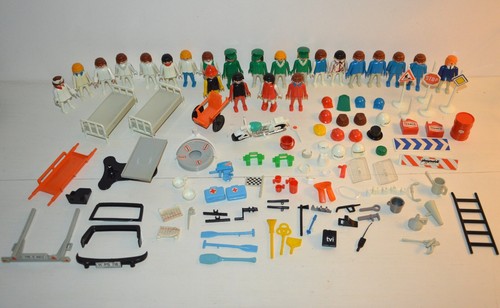 Lot divers anciens playmobil - lot,