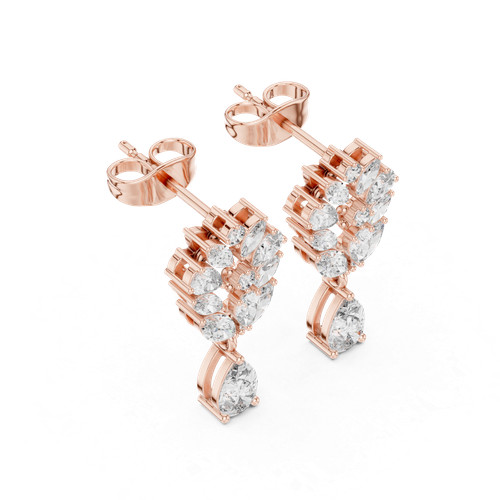 Poire p diamant - p, or