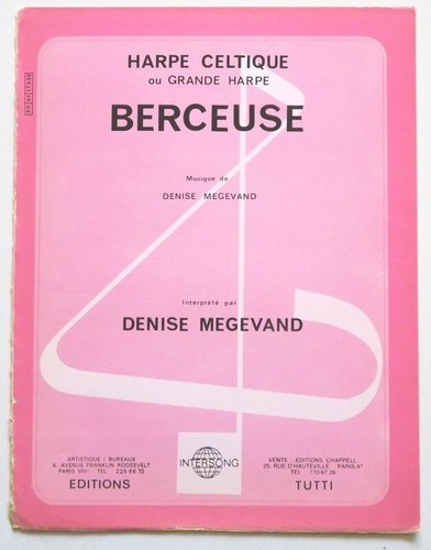 Partition vintage sheet - , music