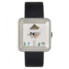 montre square 35 akteo vache