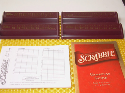 Scrabble deluxe turntable - scrabble,