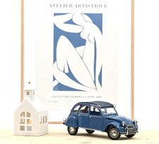 NOREV 1/18 (181431) -- CITROËN 2CV AZAM 1966 BLEU CYCLADES --  200 PIÈCES. NEUF