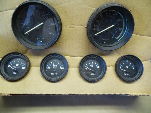 Teleflex marine gauge set - gauge,