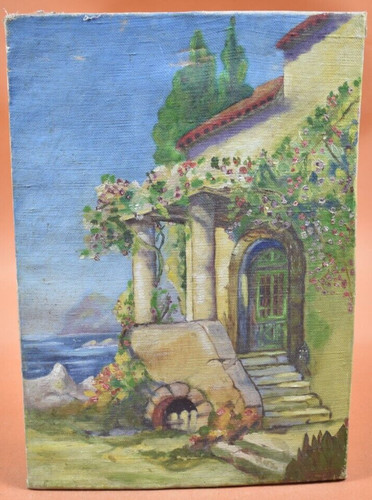 Peinture huile sur - à,
