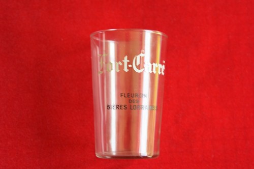 Verre bière émaillé - verre, à