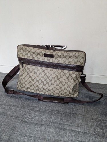 Porte document gucci toile - gucci,
