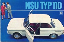 Catalogue brochure NSU Typ 110