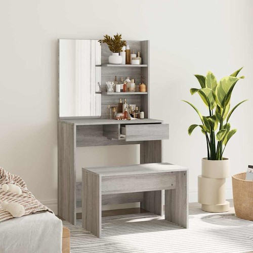 Ensemble coiffeuse chêne - ensemble, de