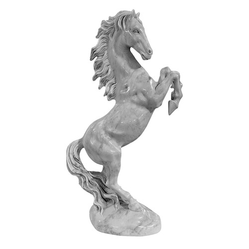 Sculpture cheval cabre en - de,