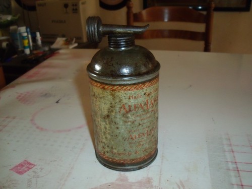 Ancienne burette huile - burette, d