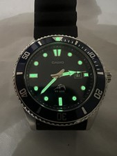 casio mens watch Diver 200M,MDV106, rotating Bezel,45mm Case,Super Luminous.