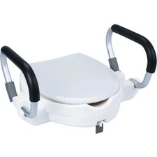 Réhausseur WC Autonomie & Bien-Être + Poignées + Abattant + Outils de Montage