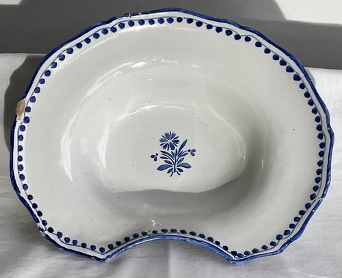 Plat ovale barbe faience - ovale,