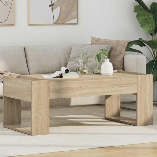 Table basse avec stockage bois - table,