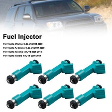 6PCS Fuel injector 23250-31060 Pour Toyota Tacoma 4Runner FJ Cruiser 23250-31010