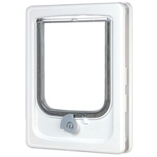 Chatière 2 positions blanc