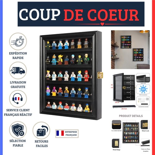 Vitrine murale bois - , pour