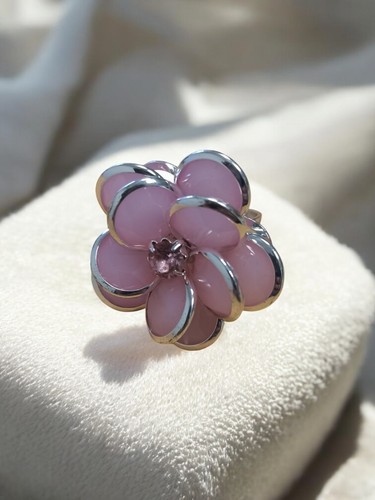 Bague fleur rétro - , vintage