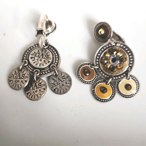Boucles oreilles clips gas - clips,