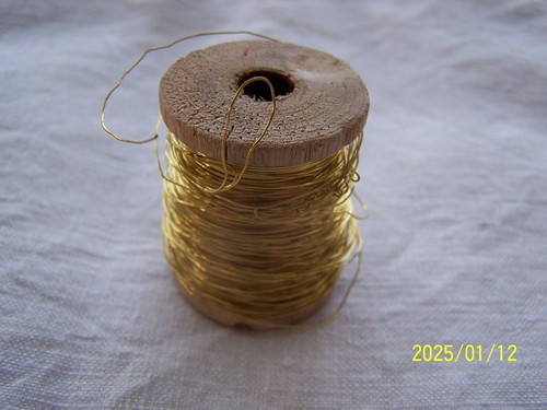 Ancienne bobine bois - ancienne, en