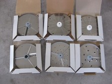 LOT 6 ROBOT COUPE GRATING DISC PLATE 6MM 27046 RG6  R101 R201 R301 R302 R401R402