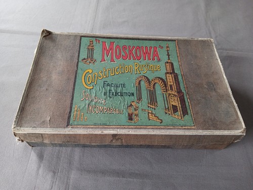 Jeu jouet bois ancien moskowa - jeu,