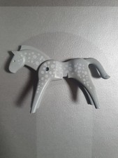 1 Cheval Gris Et Blanc Western