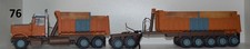 Maquette Camion GMC General DumpTruck + remorque 1/24