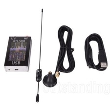 100KHz-1.7GHz Full Band RTL-SDR USB Tuner Receiver USB Dongle w/ RTL2832U R820T2