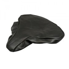 Housse de Selle de Vélo Mousse VTT VTC Bicyclette Couvre Siège Noire