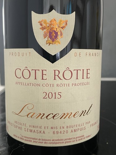 Vins côte rotie exceptionnel - rotie,