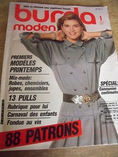 MAGAZINE BURDA MODEN MIX MODE