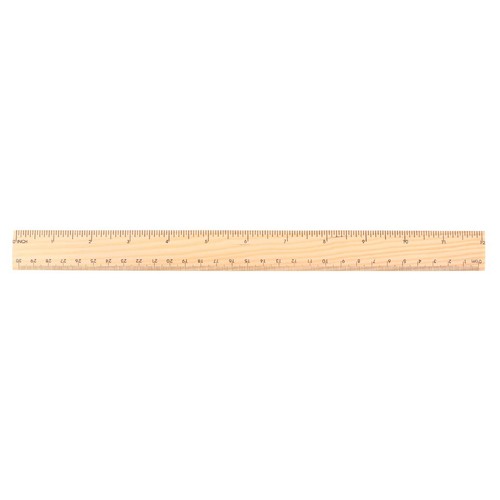 Règle bois double face 15 - en,