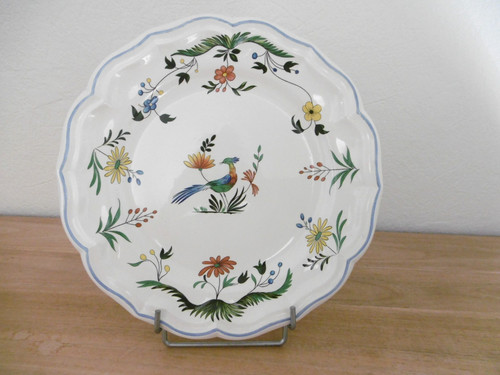 Plat faience gien - faience, decor
