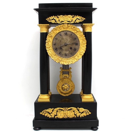 Horloge pendule portique - pendule,