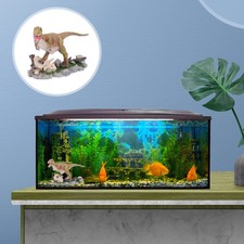 Faux dinosaur ornements simulation reptile cage aquarium paysage accessoire