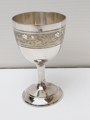 Coquetier métal argenté - métal,
