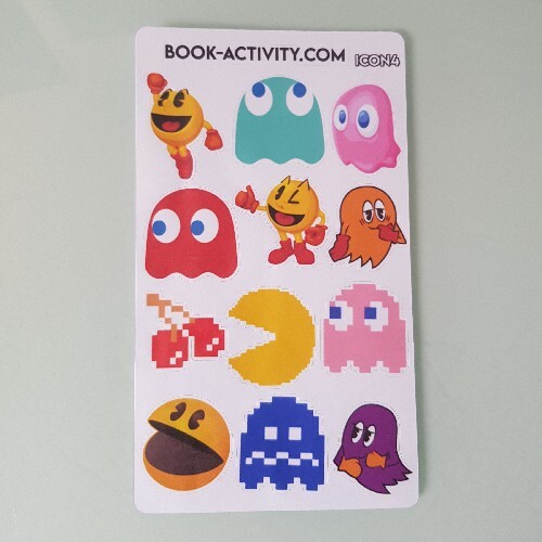 Stickers pacman cm - stickers, 10/17