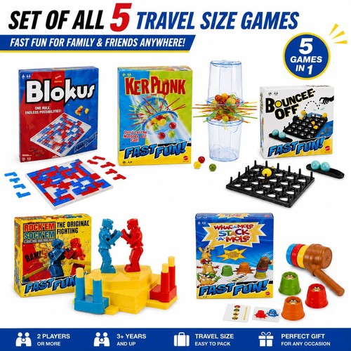 Mattel fast fun jeu voyage - fast,