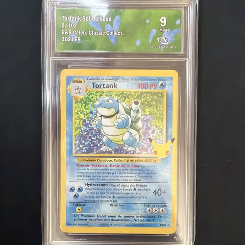 Carte pokémon tortank - carte,