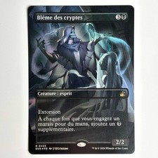 BLEME DES CRYPTES MTG BORDERLESS FOIL RVR - CARTE MAGIC THE GATHERING FR NEUF