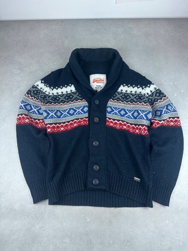 Gilet superdry homme bleu - gilet, xl