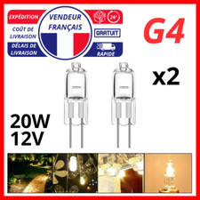 2x Ampoule G4 Halogène 20W