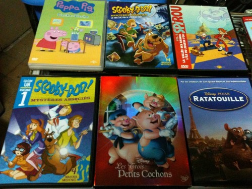 Lot dvds dessin animes - dvds,